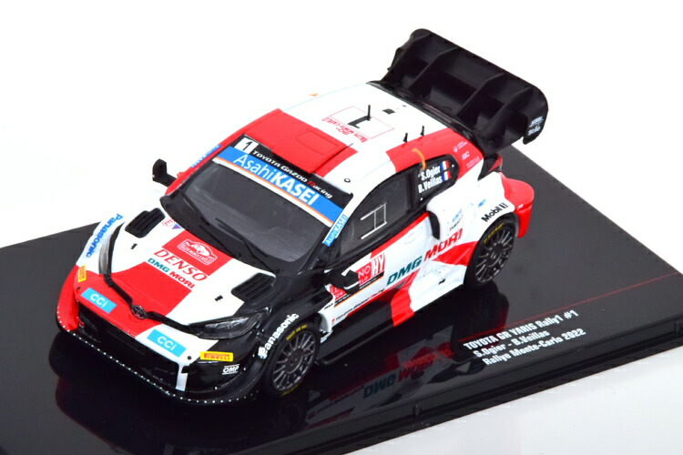 1/18 イクソ　トヨタGRヤリス 2023 ixo/イクソ トヨタ GR ヤリス Rally1 2023年スウェーデンラリー