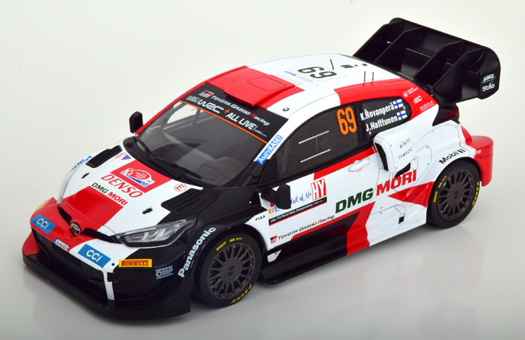 1/18 トヨタ GR ヤリス Rally1 2023 フィンランドラリー 優勝 ixo/イクソ トヨタ GR ヤリス Rally1 2023年フィンランドラリー