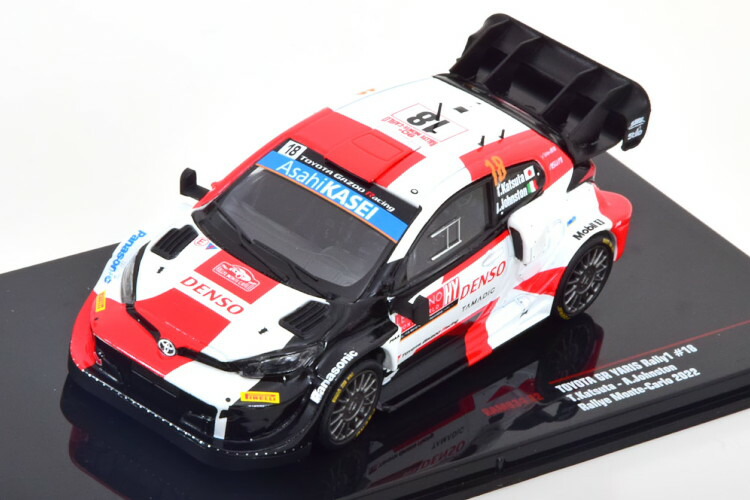 楽天市場】イクソ 1/18 トヨタ GRヤリス ラリー1 #1 2nd ラリー