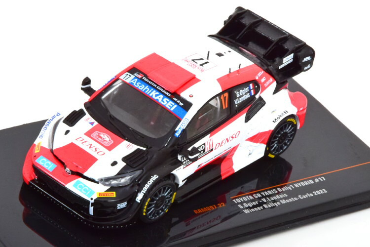 スパークトヨタWRCヤリス2017スウェーデン 楽天市場】イクソ 1/43 TOYOTA GAZOO Racing GR ヤリス ラリー1