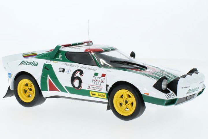 イクソ 1/18 ランチア ストラトス HF #6 2nd ラリー・モンテカルロ 1976 Waldegard, Thorszelius Ixo 1:18 Lancia Stratos HF #6 2nd Rallye Monte Carlo 1976 Waldegard, Thorszelius