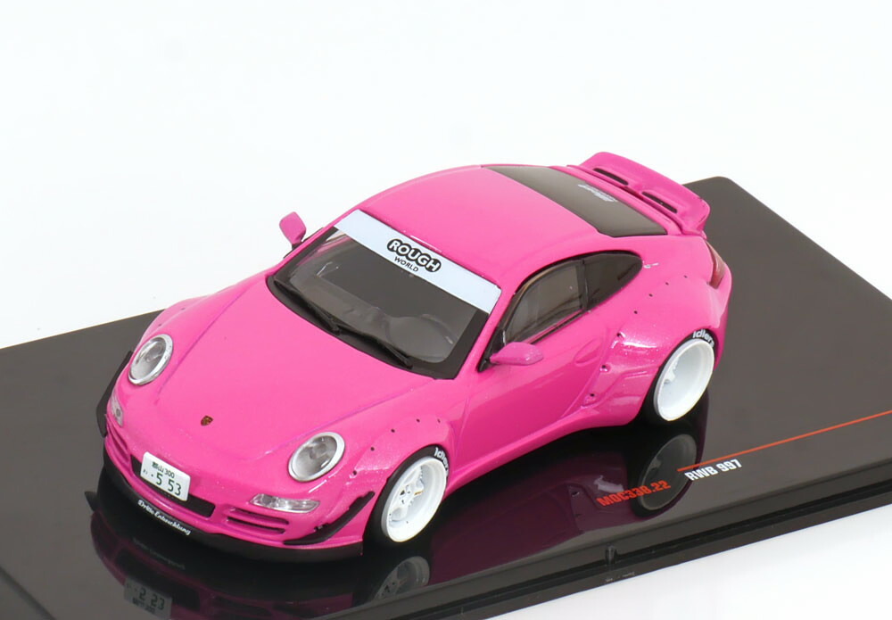 楽天市場】イクソ 1/18 ポルシェ 911/997 RWB ピンクメタリックIxo 1