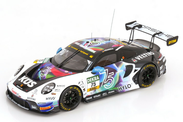 イクソ 1/18 ポルシェ 911/992 GT3 R #75 DTM ドイツツーリングカー選手権 2023 ハインリッヒ Ixo 1:18 Porsche 911/992 GT3 R No75 DTM 2023 Heinrich