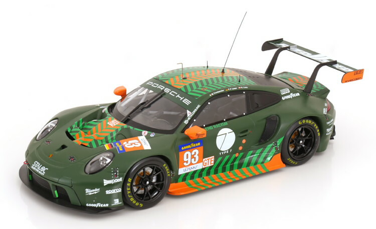 イクソ 1/18 ポルシェ 911 GT3 RSR-19 #93 ELMS ヨーロピアン ル・マン シリーズ 2021 Fassbender/Lietz/Laser Ixo 1:18 Porsche 911 GT3 RSR-19 No93 ELMS 2021 Fassbender/Lietz/Laser
