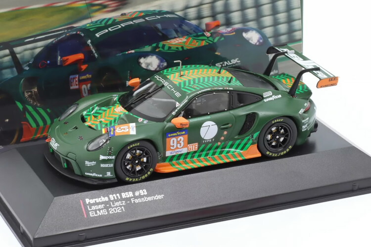 イクソ IXO 1/43 ポルシェ 911 GT3R #91 WEC 2024 楽天市場】イクソ 1/43 ポルシェ 911 GT3 R #91 クラス優勝 ル・マン24