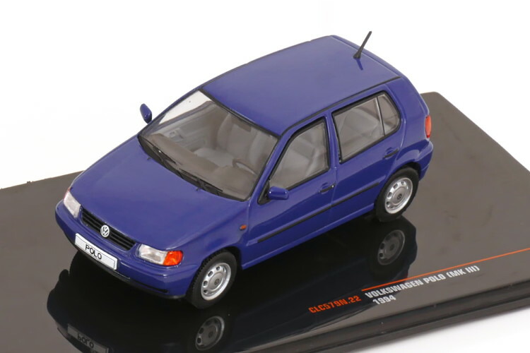 フォルクスワーゲン VW Polo ポロ ブルー 1/43スケール ミニカー フォルクスワーゲン VW Polo ポロ ブルー 1/43スケール ミニカー
