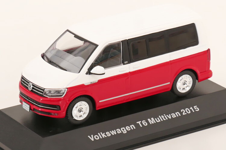 【楽天市場】イクソ 1/43 フォルクスワーゲン T6 マルチバン 2015 レッド ホワイトIxo 1:43 VW T6 Multivan ...