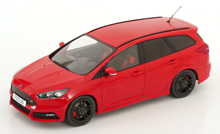 イクソ 1/18 フォード フォーカス ST 2015 レッド Ixo 1:18 Ford Focus ST 2015 red