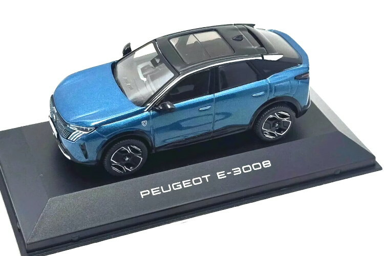 イクソ 1/43 プジョー E-3008 2023 ブルー Ixo 1:43 Peugeot E-3008 2023 Blue