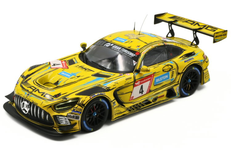 イクソ 1/18 メルセデス AMG GT3 Evo #4 3位 24時間ニュルブルクリンク 2023 ハウプト レーシング チーム ラファエレ マルチェッロ/ルカ シュトルツ/フィリップ エリス/エドアルド モルタラ Ixo 1:18 Mercedes AMG GT3 Evo N4 3rd 24h N・・rburgring 2023 Haupt Racing