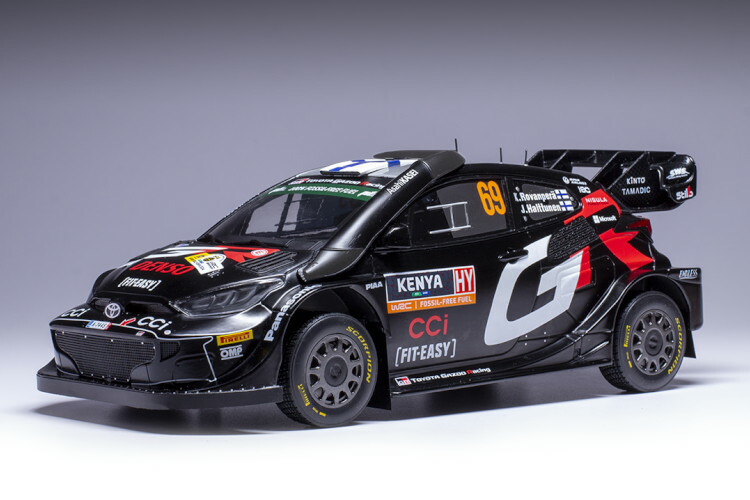 楽天市場】イクソ 1/18 トヨタ GR ヤリス Rally1 ハイブリッド #17 2位