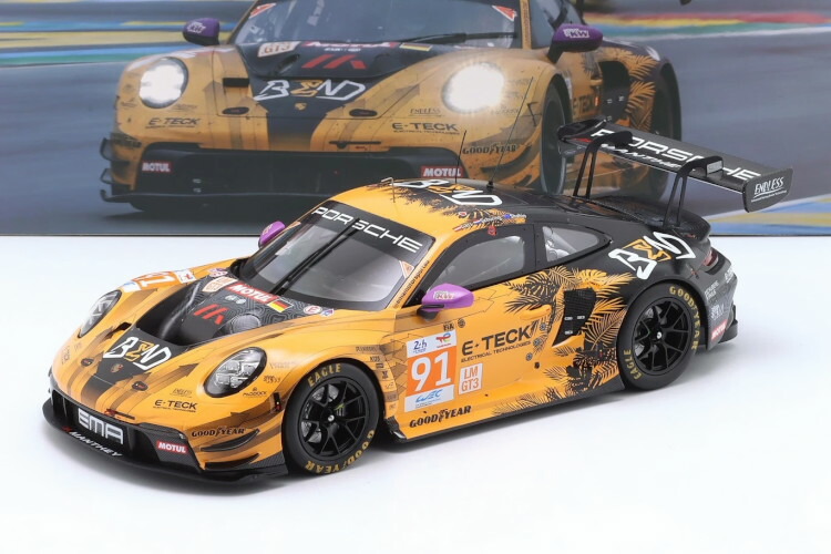 楽天市場】イクソ 1/43 ポルシェ 911 GT3 R #91 クラス優勝 ル・マン24