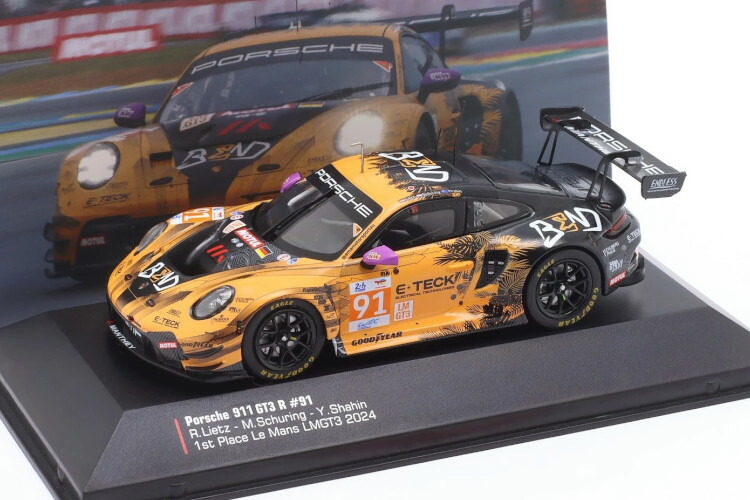 ミニチャンプス 1/43 ポルシェ GT3 RS ニュルブルクリンク24時間 Amazon | ミニチャンプス 1/43 ポルシェ 911 GT3 R #911 優勝 24