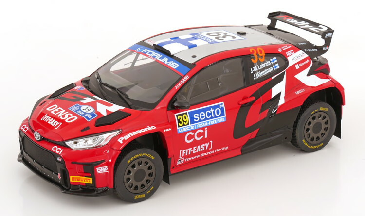 ixo 1/18 GRヤリス 2024 ラリーフィンランド #69 ixo 1/18 GRヤリス 2024 ラリーフィンランド #69 IXO MODELS 1