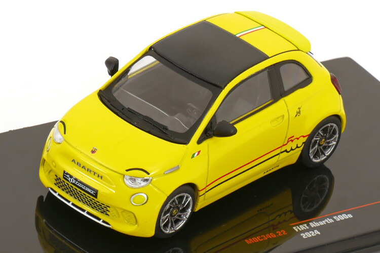 楽天市場】【国内在庫品】IXO 1/18 フィアット アバルト 500e 2024