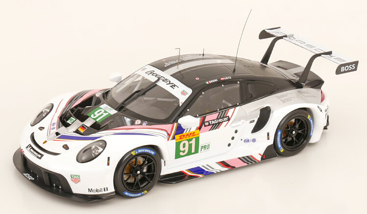 イクソ 1/18 ポルシェ 911 RSR-19 #91 グッバイ ラストWECレース 2022 ジャンマリア ブルーニ/リヒャルト リーツIxo 1:18 Porsche 911 RSR-19 N91 Goodbye Last WEC Race 2022 Bruni/Lietz｜Reowide モデルカー カタログ SHOP