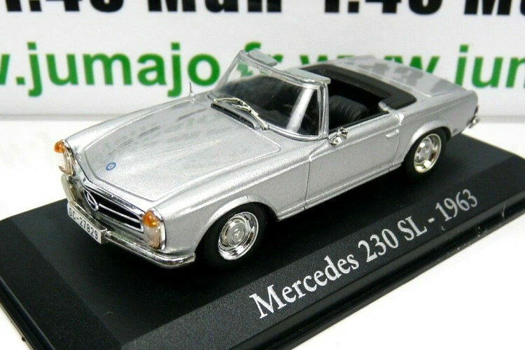 イクソ 1/43 メルセデス 230 SL 1963 パゴダ シルバー Ixo 1:43 MERCEDES 230 SL 1963 Pagode silver