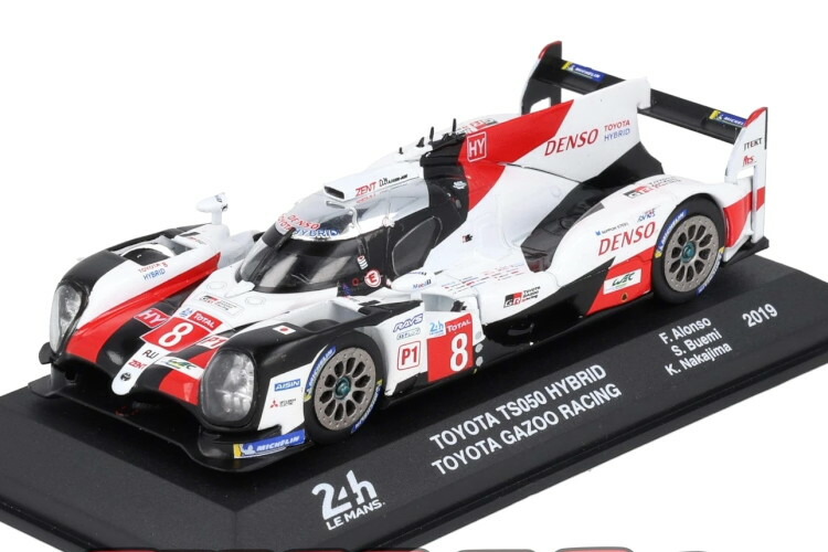 イクソ 1/43 トヨタ TS050 変わり種 #8 ガズー ル・マン24第四次元 2019 フェルナンド アロンソIxo 1:43 TOYOTA TS050 Hybrid  N8 Gazoo 24 Heures Mans 2019 F.Alonso ミニカー・トイカー-おもちゃ