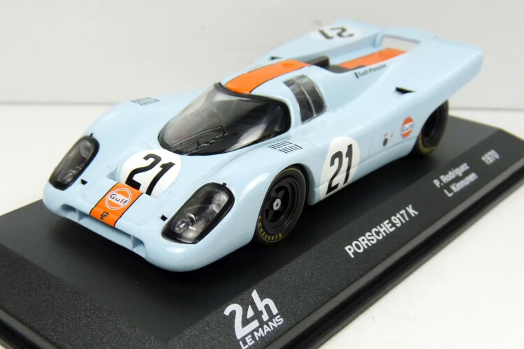 イクソ 1/43 ポルシェ 917 K ガルフ 1970 ロドリゲス #21 ル・マン24時間 ロドリゲス Ixo 1:43 PORSCHE 917 K GULF 1970 Rodriguez N21 24 Heures Mans Rodriguez