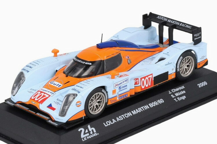 イクソ 1/43 ローラ アストン マーティン B09/60 #007 ル・マン24時間 2009 ヤン チャロウズ Ixo 1:43 LOLA ASTON MARTIN B09/60 N007 24 Heures Mans 2009 J.Charouz