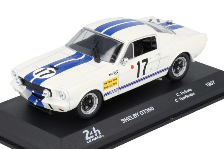 イクソ 1/43 シェルビー GT350 #17 ル・マン24時間 1967 クロード デュボア IXO 1:43 SHELBY GT350 N17 24 Heures Mans 1967 C.Dubois