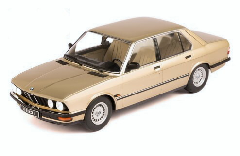 イクソ 1/18 BMW 520i E28 1987 ゴールドメタリックIxo 1:18 BMW 520i (E28) Year 1987 gold metallic｜Reowide モデルカー カタログ SHOP