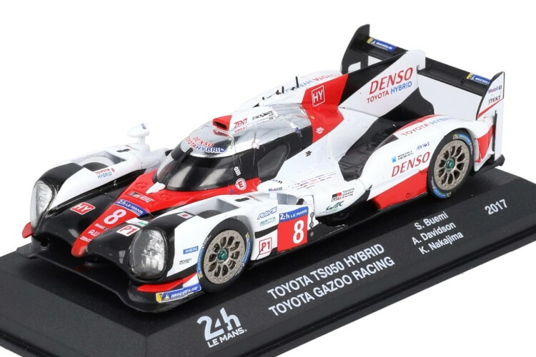 イクソ 1/43 トヨタ TS050 ハイブリッド #8 ル・マン24時間 2017 セバスチャン ブエミ Ixo 1:43 TOYOTA TS050 Hybrid N8 24 Heures Mans 2017 S.Buemi