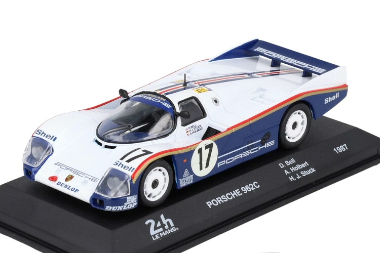イクソ 1/43 ポルシェ 962C #17 ル・マン24時間 優勝 1987 デレック ベル Ixo 1:43 PORSCHE 962C N17 24 Heures Mans Winner 1987 D.Bell