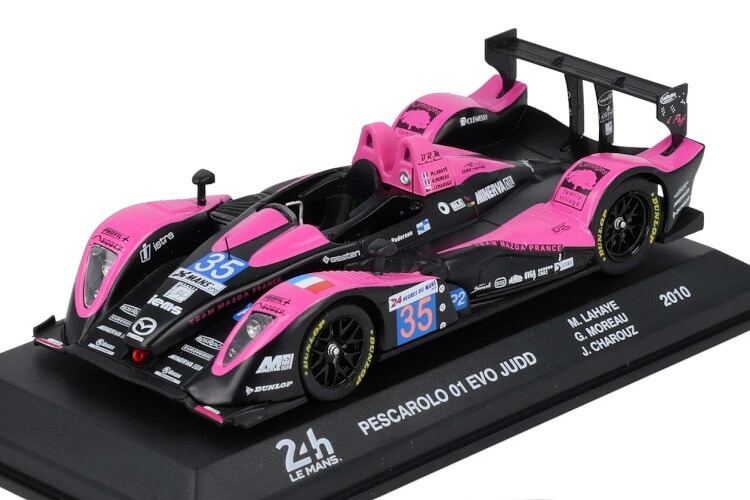イクソ 1/43 ペスカロロ 01 エボ ジャッド #35 ル・マン24時間 2010 マチュー ラヘイ Ixo 1:43 PESCAROLO 01 EVO Judd N35 24 Heures Mans 2010 M.Lahaye