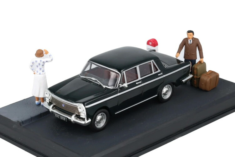 イクソ 1/43 ジオラマ ルート ブルー シート 1500 ブラック ラ ホテル デ ヴォヤジュール Ixo 1:43 Diorama Route bleue SEAT 1500 Black L'H・・tel des Voyageurs