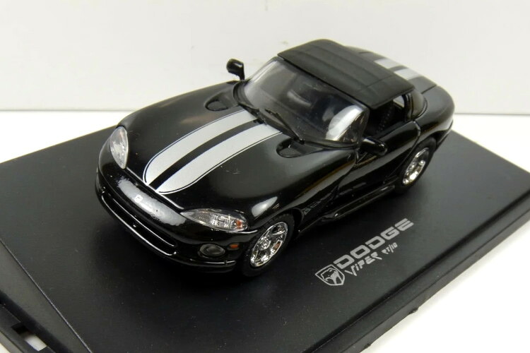 イクソ 1/43 ダッジ バイパー RT10 ブラック ストライプ Ixo 1:43 Dodge Viper RT10 Black stripe
