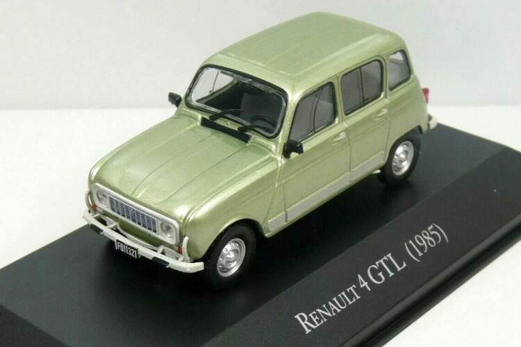 イクソ 1/43 アルゼンチン 80 90 ルノー 4 GTL 血縁グループ 1985 ライトグリーンメタリックIXO 1:43 Argentine 80/90 RENAULT 4 GTL Clan 1985 Light Green Metallic ミニカー・トイカー-車