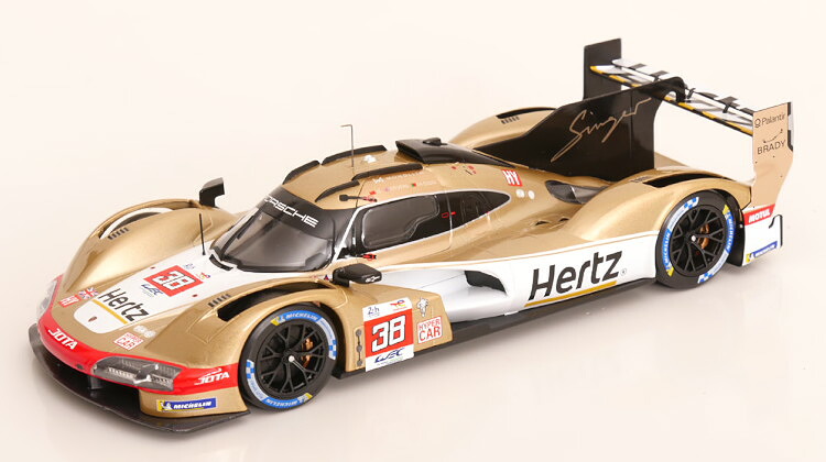 イクソ 1/18 ポルシェ 963 #38 ル・マン24第四次元 2023 ダ コスタ/スティーブンス/イーフェイIxo 1:18 Porsche 963 N38 24h Le Mans 2023 地方検事 Costa/Stevens/Yifei