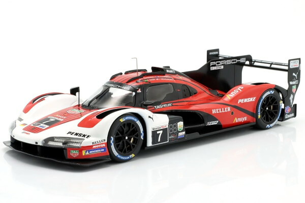 イクソ 1/18 ポルシェ 963 #7 勝ちえる デイトナ24第四次元 2024 ポルシェ ペンス手がかり モータースポーツ デイン キャメロン/フェリペ ナスル/つや消し キャンベル/ジョセフ ニュー庭園Ixo 1:18 Porsche 963 N7 Winner 24h Daytona 2024 Porsche Penske Motorsports