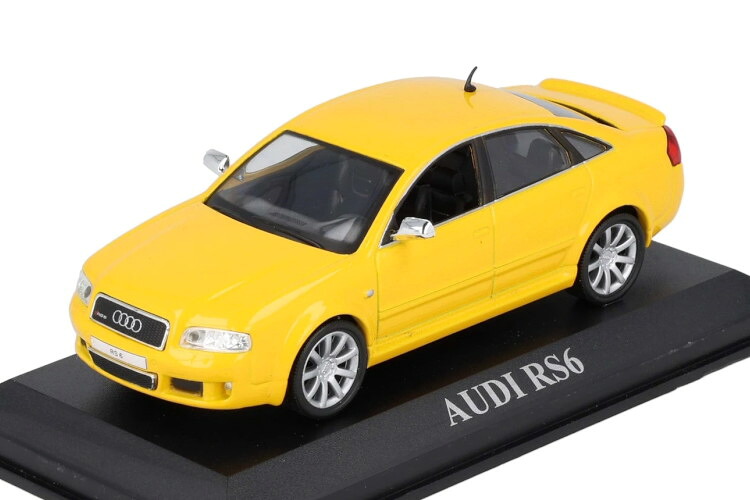 イクソ アルタヤ 1/43 ドリームカーズ アウディ RS6 イエローIXO Altaya 1:43 DREAM CARS AUDI RS6 yellow｜Reowide モデルカー カタログ SHOP