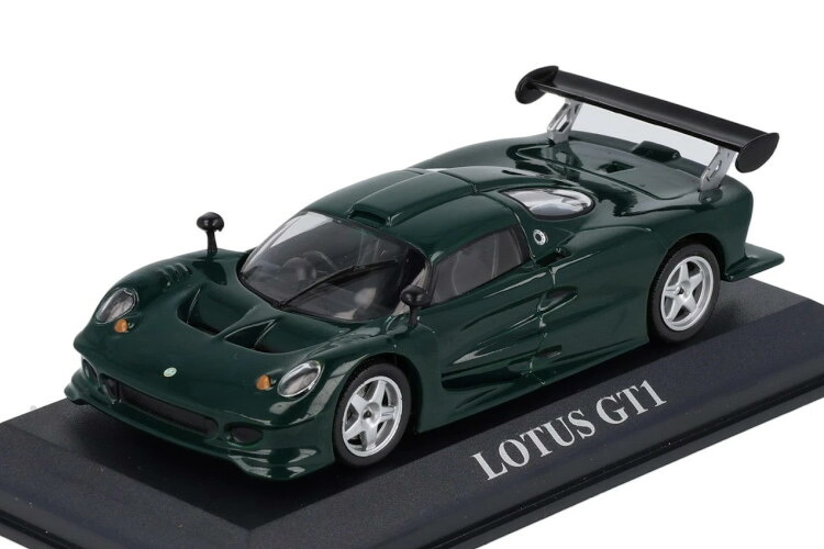 イクソ アルタヤ 1/43 ドリームカーズ 芙蓉 GT1 まっ黒い緑であることIXO Altaya 1:43 DREAM CARS LOTUS GT1 dark green おもちゃ-車