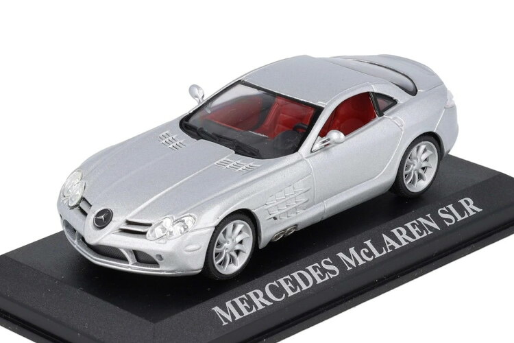 イクソ アルタヤ 1/43 メルセデス マクラーレン SLR しろがね色IXO Altaya 1:43 MERCEDES McLAREN SLR silver おもちゃ-乗り物のおもちゃ-ミニカー・トイカー