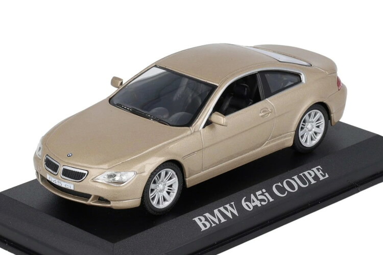 イクソ アルタヤ 1/43 ドリームカーズ BMW 645i クーペ ゴールドIXO Altaya 1:43 DREAM CARS BMW 645i Coupe Gold ミニカー・トイカー-おもちゃ