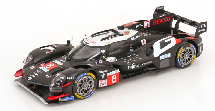 イクソ 1/18 トヨタ GR010 変わり種 #8 ル・マン24第四次元 2025 トヨタ ガズー 一ころ S.ブエミ/B.ハーお盆/R.ヒラカワIxo 1:18 Toyota GR010 Hybrid #8 24h Le Mans 2025 Toyota Gazoo Racing S. Buemi/B. Hartley/R. Hirakawa