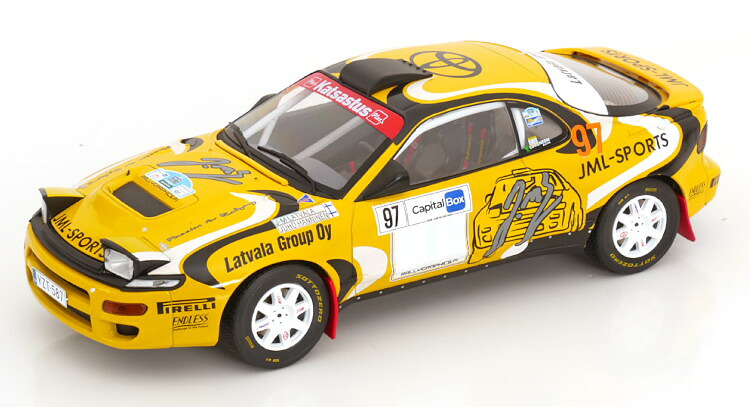 イクソ 1/18 トヨタ セリカ GT4 ターボ #97 アークティック ラップランド ラリー 2024 ヤリ マティ ラトバラ/ユホ ハンニネンIXO 1:18 Toyota Celica GT4 Turbo N97 Arctic Lapland Rallye 2024 Jari-Matti Latvala/Juho Hanninen|Reowide モデルカー カタログ SHOP