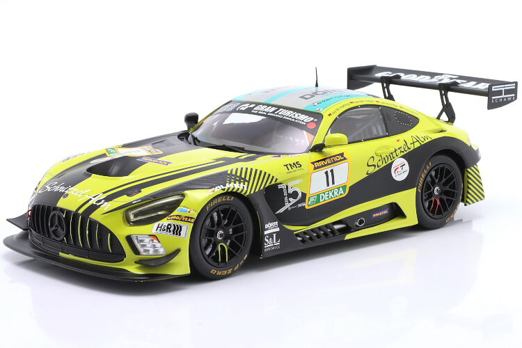 イクソ 1/18 メルセデスベンツ AMG GT3 #11 ニュルブルクリンク24第四次元 2025 SRモータースポーツ バイ シュニッツェルアルム ハイヤー/ハート形輪っか/フィッチェ/ブリュックIxo 1:18 Mercedes-Benz AMG GT3 N11 24h N・・rburgring 2025