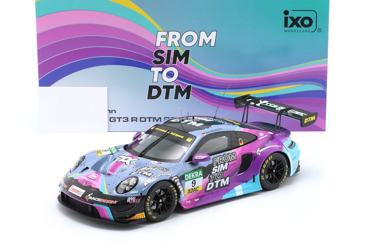 イクソ 1/18 ポルシェ 911 992 GT3 R #9 DTM 2023 ティム ハイネマンIXO 1:18 Porsche 911 992 GT3 R No.9 DTM 2023 Tim Heinemann