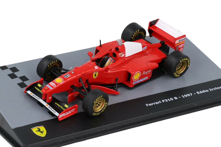 イクソ 1/43 フェラーリ #6 F310B 1997 エディ アーバインIXO 1:43 Ferrari F310B #6 1997 Eddie Irvine おもちゃ-乗り物のおもちゃ