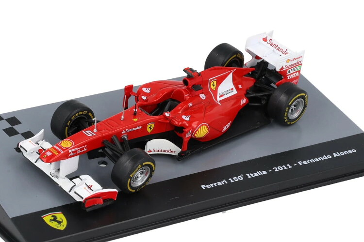 イクソ 1/43 フェラーリ #5 150 Italy 2011 フェルナンド アロンソIXO 1:43 Ferrari 150 Italy #5 2011 Fernando Alonso｜Reowide モデルカー カタログ SHOP