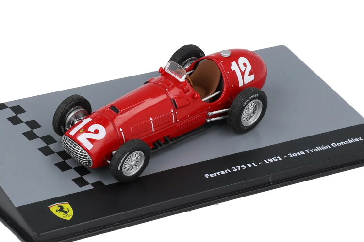 イクソ 1/43 フェラーリ #12 375 F1 1951 ホセ フロイラン ゴンザレスIXO 1:43 Ferrari 375 F1 #12 1951 Jose Froilan Gonzalez おもちゃ-ミニカー・トイカー