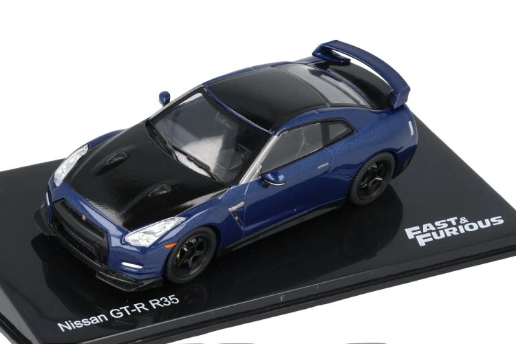 イクソ アルタヤ 1/43 日産 GT-R R35 ワイルド・スピードIXO Altaya 1:43 Nissan GT-R R35 Fast & Furious｜Reowide モデルカー カタログ SHOP