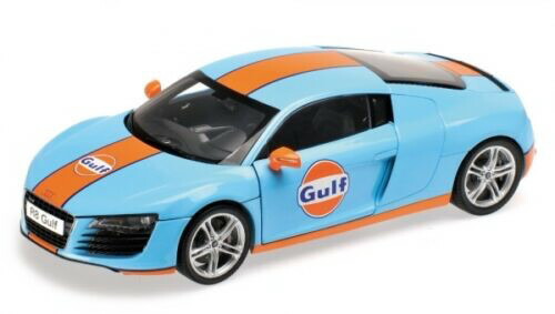 アウディ R8 ガルフ 1/18 京商 Kyosho 1:18 Audi R8 year 2010 blue 09213BL model car 09213BL