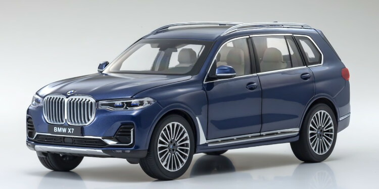 京商 1/18 BMW X7 (G07) 2020 フィトニックブルーKyosho 1:18 BMW X7 (G07) 2020 phytonic blue
