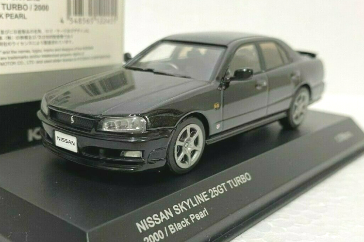 京商 1/43 日産 スカイライン 25GT ターボ R34 4ドア 【税込?送料無料