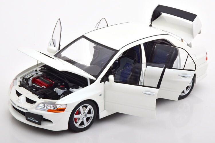 楽天市場】OttOmobile オットー 1/18 三菱 ランサーエボリューション 8 MR 400馬力 ランエボ Mitsubishi Lancer  Evo 8 MR FQ-400 White CLDC Exclusive : Reowide モデルカー カタログ SHOP